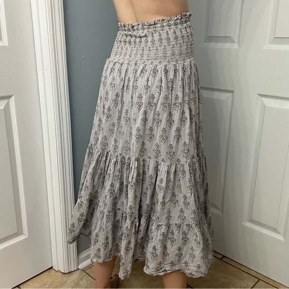 Olivia James Skirt Dress Izzy Floral Purple Summer Dainty Boho Size Medium - Picture 5 of 9